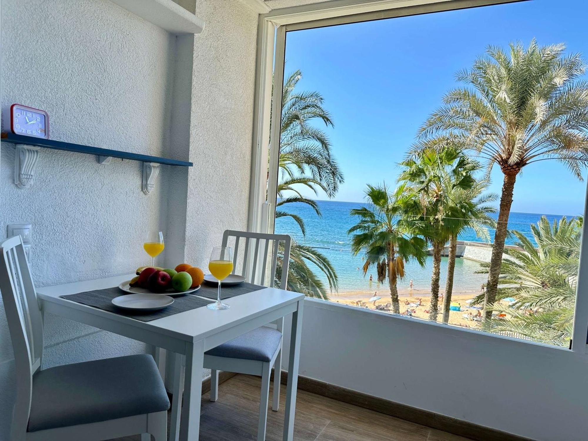 Arguineguin Studios Fuer 2 Personen Am Strand מראה חיצוני תמונה
